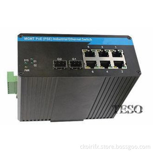 10 / 100 / 1000m Optical Ethernet Switch FCC Part 15 , POE